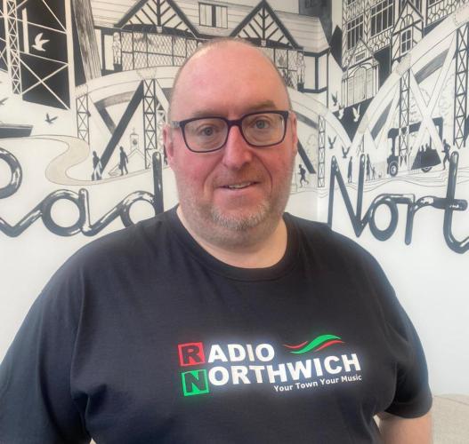 Radio Northwich Presenter Iain Wright