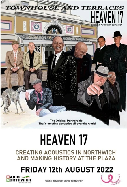 Radio Northwich Merchandise - Heaven 17 Poster